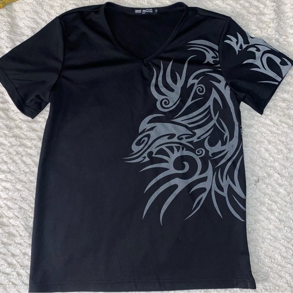 XL Tribal NuMetal Graphic Tee Y2K - Picture 2 of 3